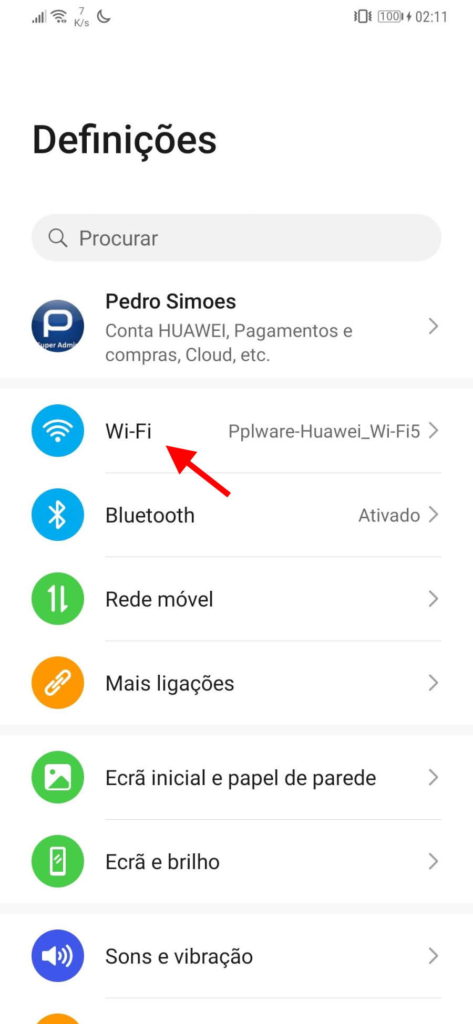 WiFi Android smartphones redes eliminar