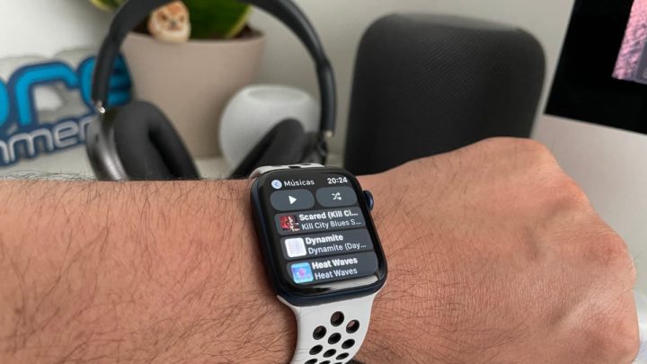Imagem Apple Watch mais Tidal