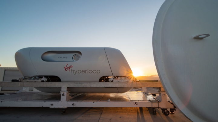 Virgin Hyperloop - do sonho de transporte de passageiros para mercadorias