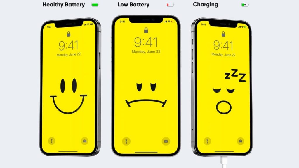 Engenhosos wallpapers para iPhone vão garantir que nunca lhe faltará bateria