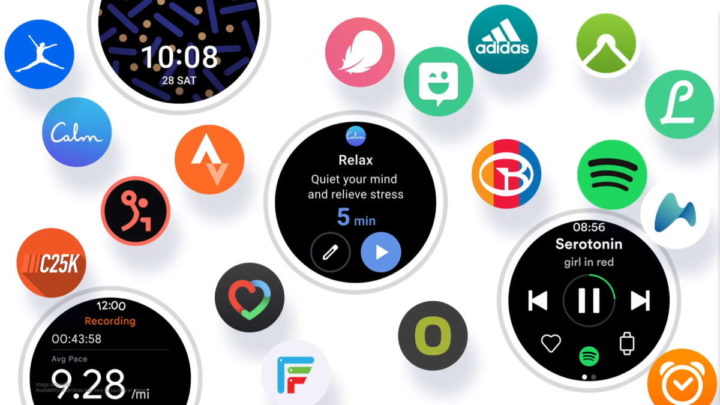 Samsung One UI Watch smartwatch smartphone relógio
