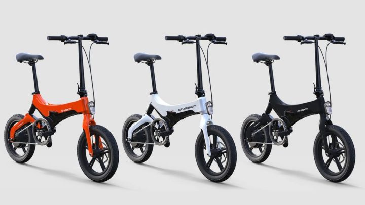 Bicicleta elétrica e dobrável Onebot S6 - uma excelente opção para deslocações na cidade