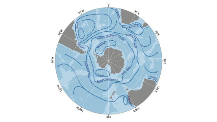 Corrente Circumpolar Antártica (ACC) 