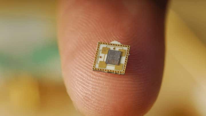 Foto de chip de 7 nm