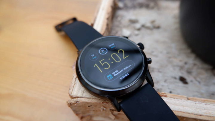 smartwatch Fossil Wear OS Google atualização