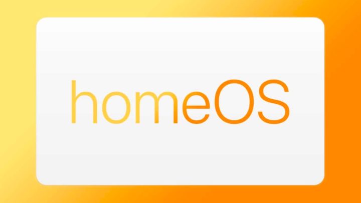 Ilustração Apple homeOS