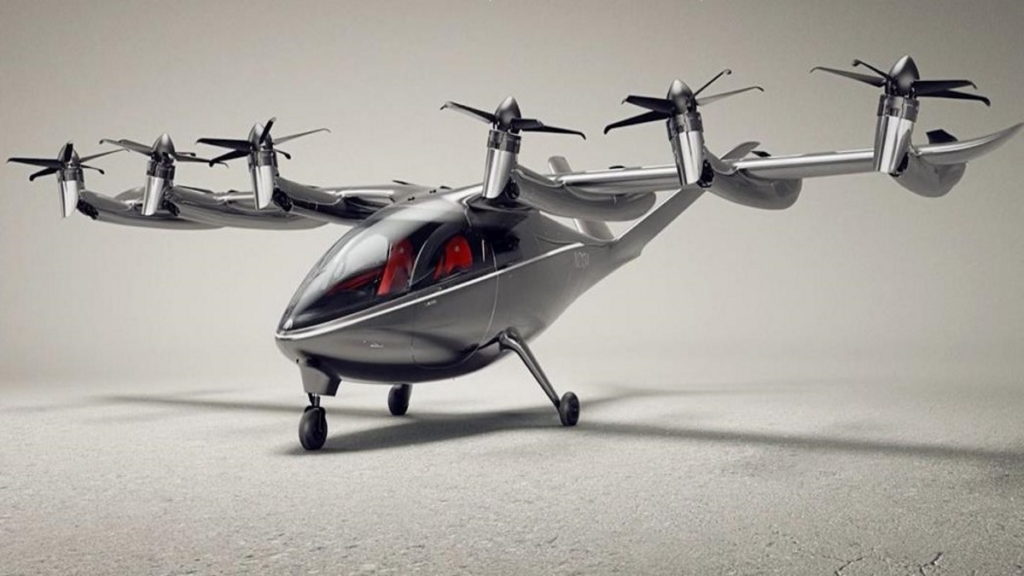 Empresa Californiana irá produzir táxi aéreo de transporte urbano