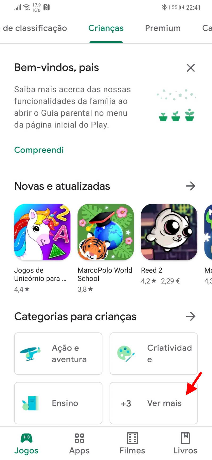 Crianças – Apps Android no Google Play