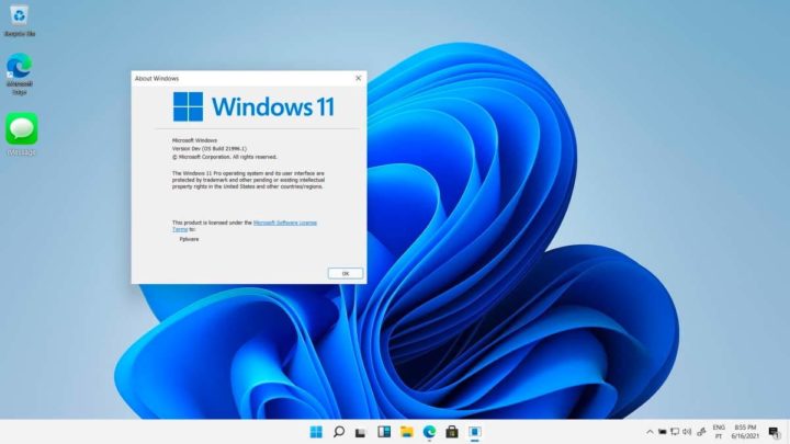 Imagem Windows 11 iMessage Apple