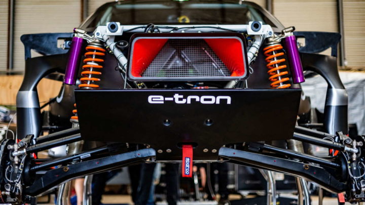 Audi Dakar RS Q E-Tron elétrico Rally