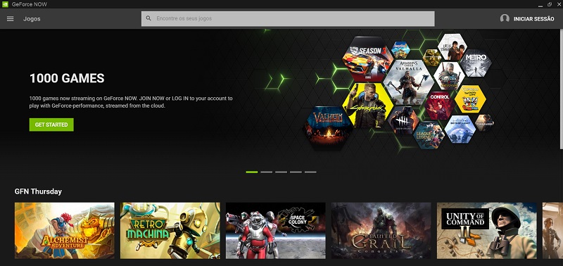 GeForce Now da Nvidia já conta com mais de 1.000 jogos na nuvem