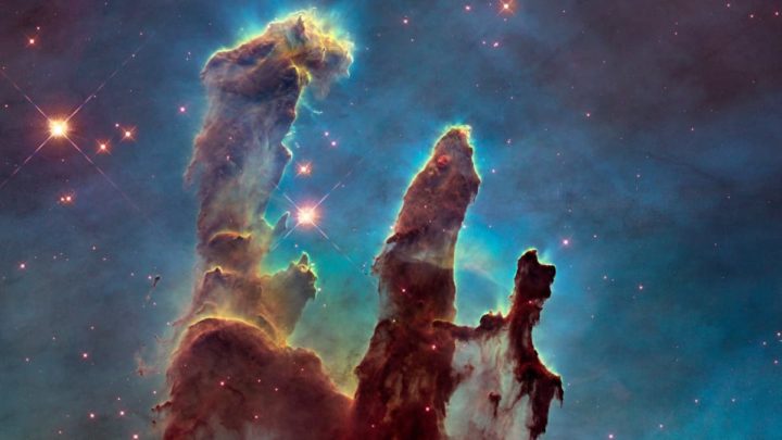 Imagens captadas pelo telescópio da NASA Hubble