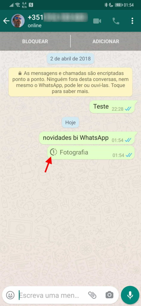 WhatsApp mensagens imagem serviço vídeos