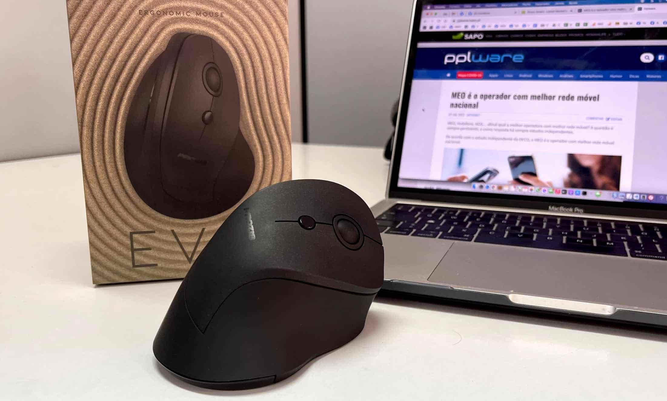Evo: O rato ergonómico que lhe garante o maior conforto