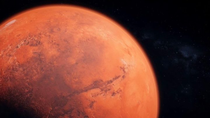 Imagem de Marte pelos olhos da NASA