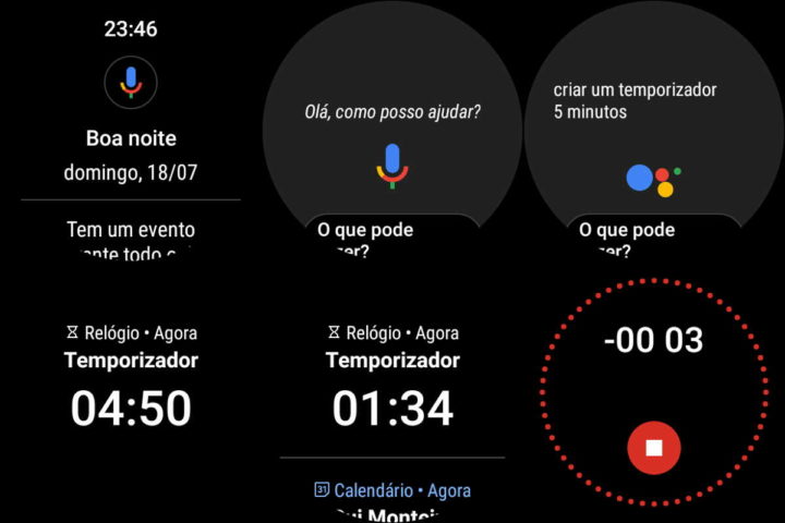 Wear OS temporizadores Google smartwatches comando