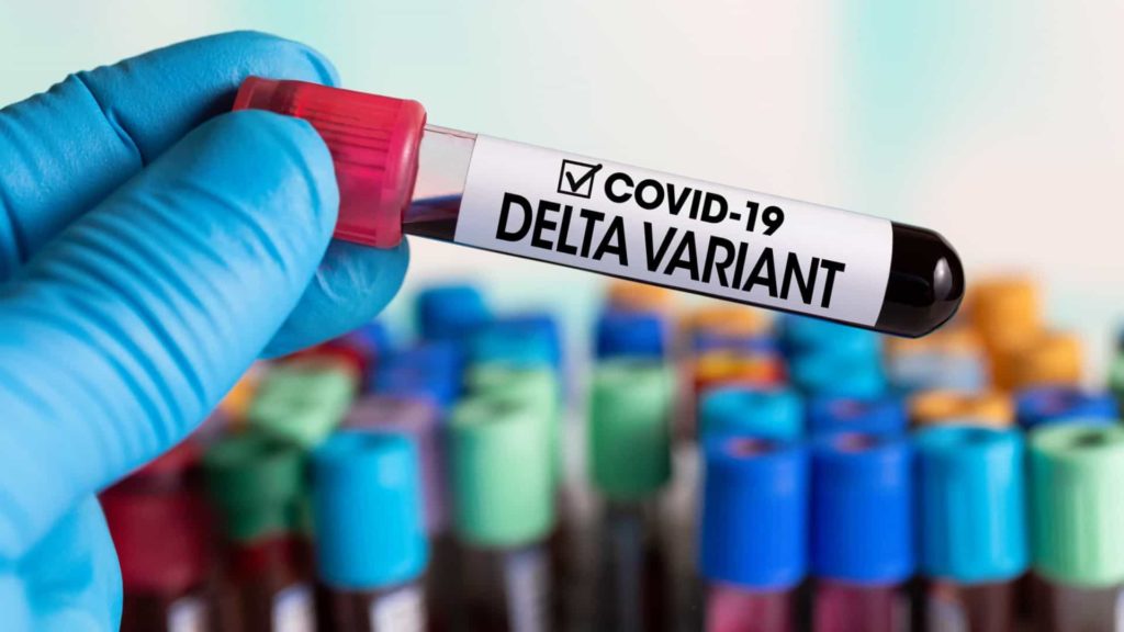 COVID-19: Variante Delta duplica risco de internamento diz estudo