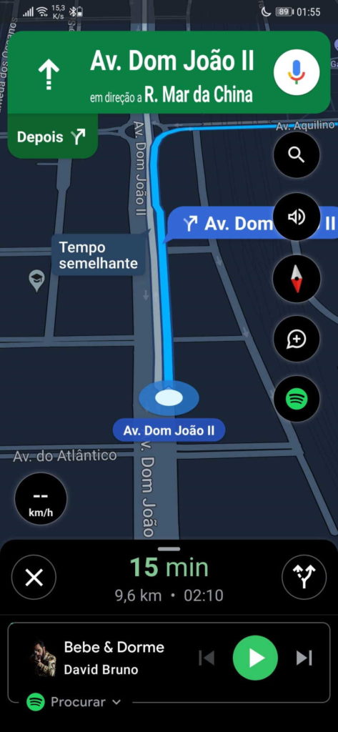 Google Maps música serviço viajar