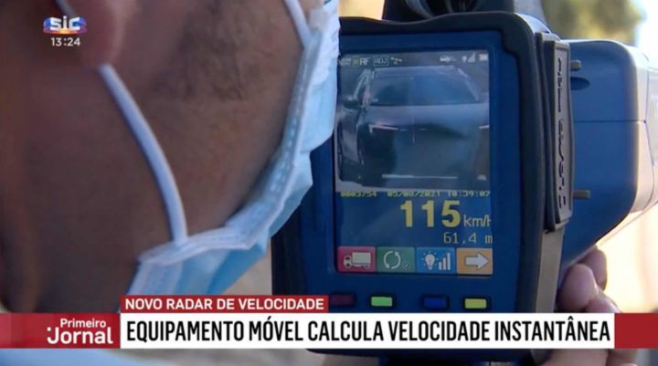 Alerta: "Novo" radar da GNR deteta velocidade de carros a 2 km