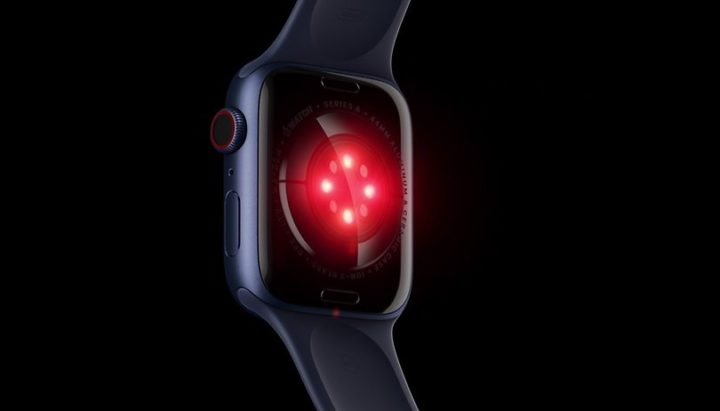 Imagem Apple Watch Series 6 com oxímetro