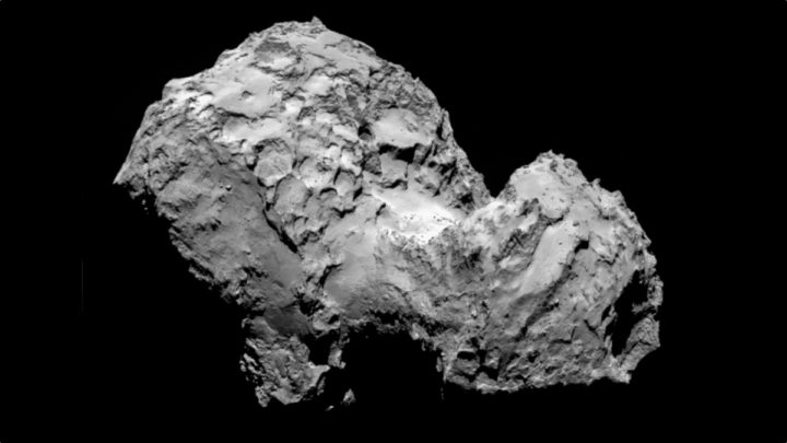 Imagem cometa 67P/C-G que está a aproximar-se da Terra