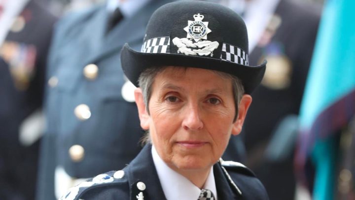 Imagem chefe da polícia de Londres, Cressida Dick