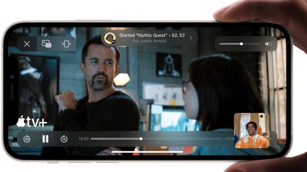 Sabia que o SharePlay do seu iPhone permite partilhar experiências fantásticas no FaceTime?