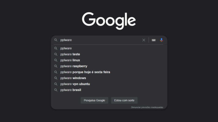 Google Dark Mode pesquisa