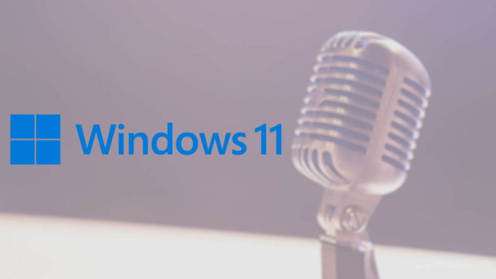 Windows 11 microfone altifalante Microsoft sistema