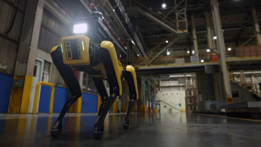 Spot da Boston Dynamics é agora um cão de guarda robô