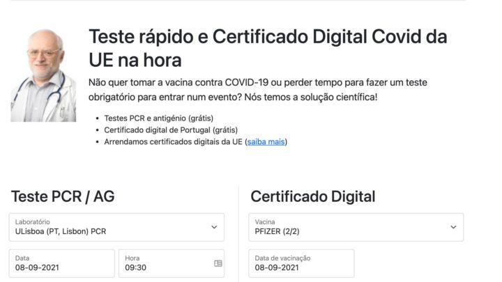 Alerta: Há sites portugueses a vender certificados da COVID-19 ilegais