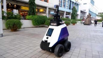 Xavier, o robô que vai patrulhar as ruas de Singapura