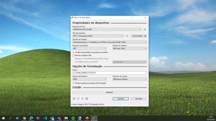 Windows 11 instalar requisitos Microsoft Rufus