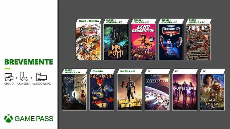Xbox Game Pass: novidades que chegarão ao catálogo em final de Maio de 2022