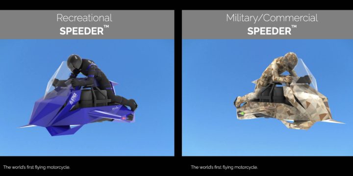 Speeder: Primeira mota voadora do mundo chega em 2023