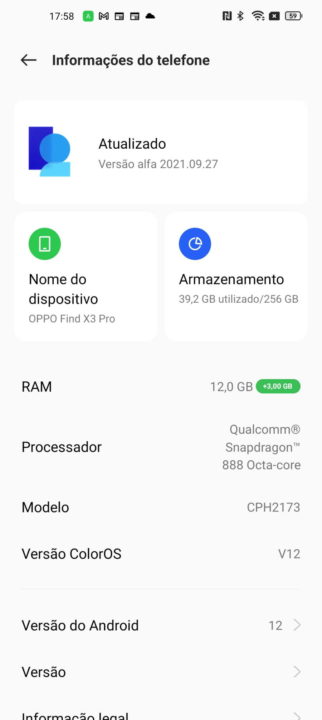 OPPO ColorOS 12 Android 12