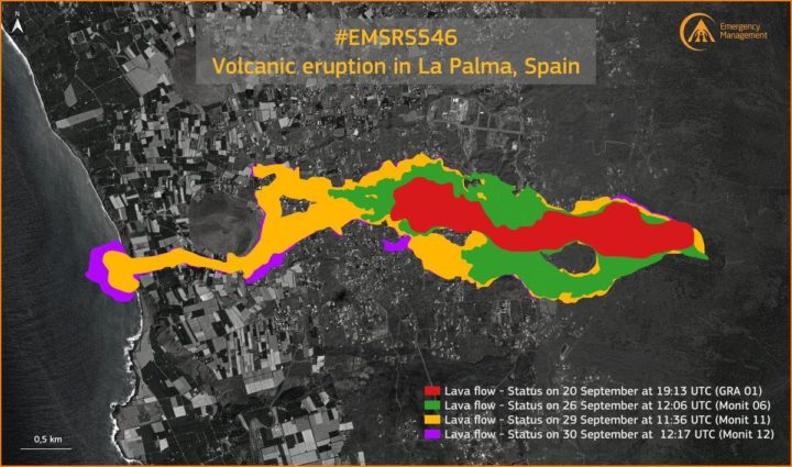 Cumber Vega: Imágenes de satélite ayudan a comprender la erupción del volcán de La Palma