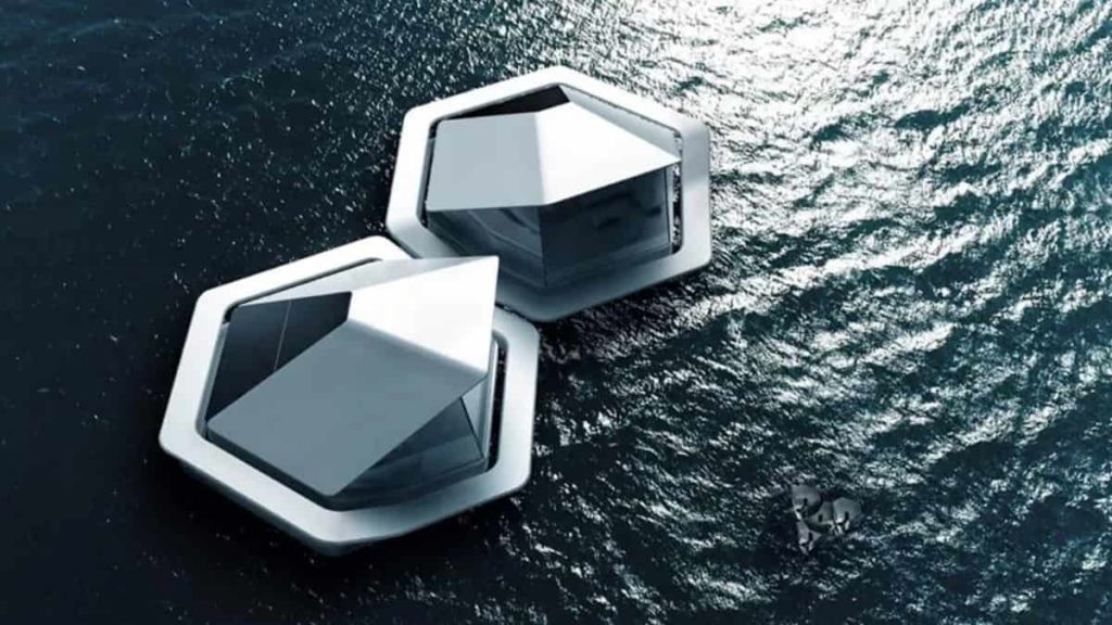 Sony prevê que em 2050 os habitantes de Tóquio viverão em cápsulas flutuantes no mar