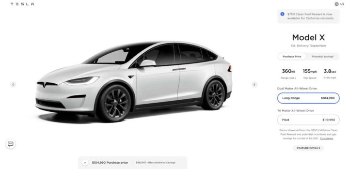 Tesla preços aumentar carros elétricos