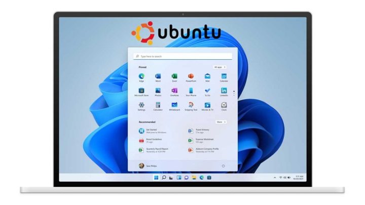 windows ubuntu 720x405 - 5 distribuições Linux que superam claramente o Windows 11
