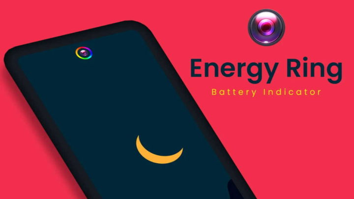 punch-hole apps smartphone energia anel