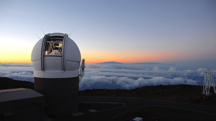 Imagem super telescópio que descobriu o Kamo'oalewa