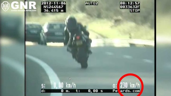 GNR publica vídeo com manobras super perigosas dos portugueses com motas