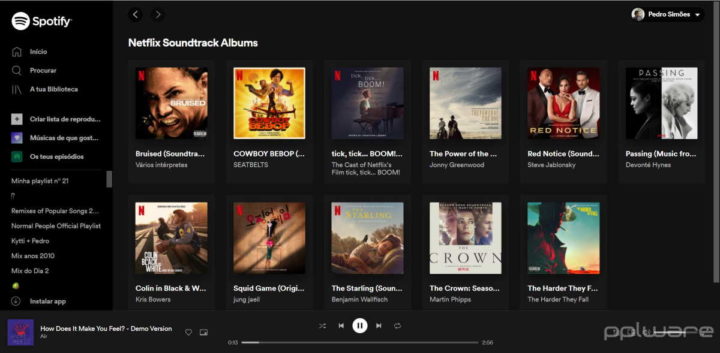 Netflix Spotify hub streaming banda sonora
