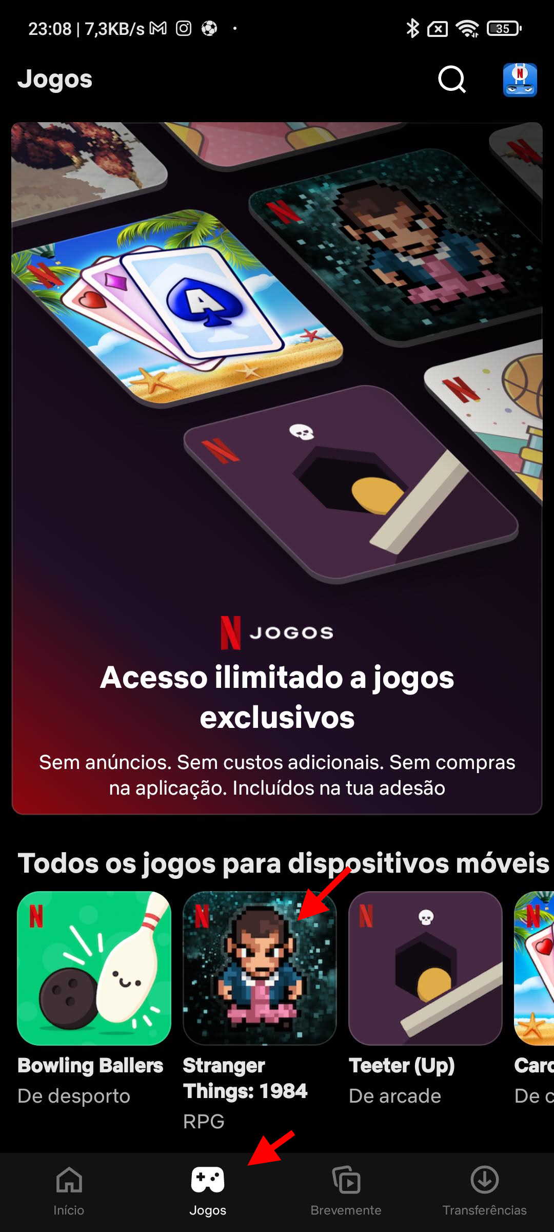 Como instalar e usar os novos jogos que o Netflix oferece aos utilizadores