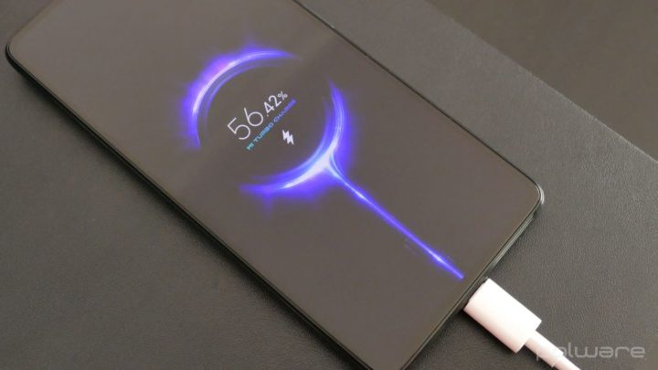 carregamento rápido bateria Xiaomi smartphone