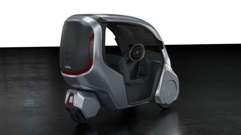 Hopper é um híbrido entre carro e bicicleta que não precisa de seguro