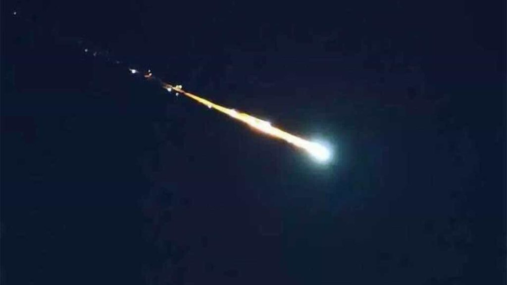 Portugal: Bola de fogo observada no céu no sul a 100 mil km/h