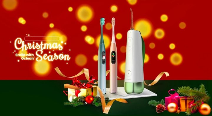 Oclean: neste Natal ofereça sorrisos com escovas de dentes elétricas