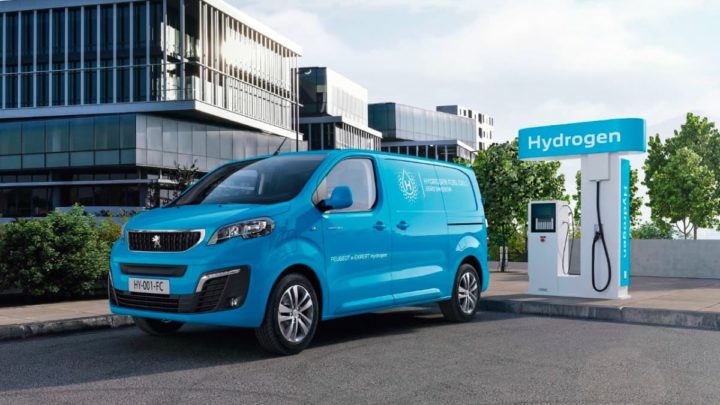 Imagem do Peugeot e-EXPERT Hydrogen movido a hidrogénio